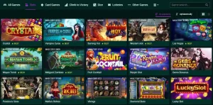 SpinBetter pokies and slots category view